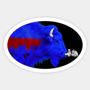 Lets Go Buffalo Bills! Sticker